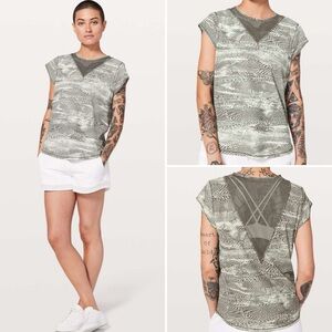 Lululemon For the Run Short Sleeve Shirt